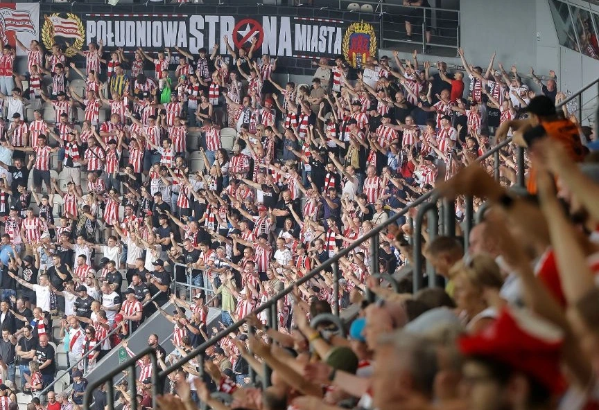 Cracovia Raków Częstochowa 2:1 - Kibice z przekazem
