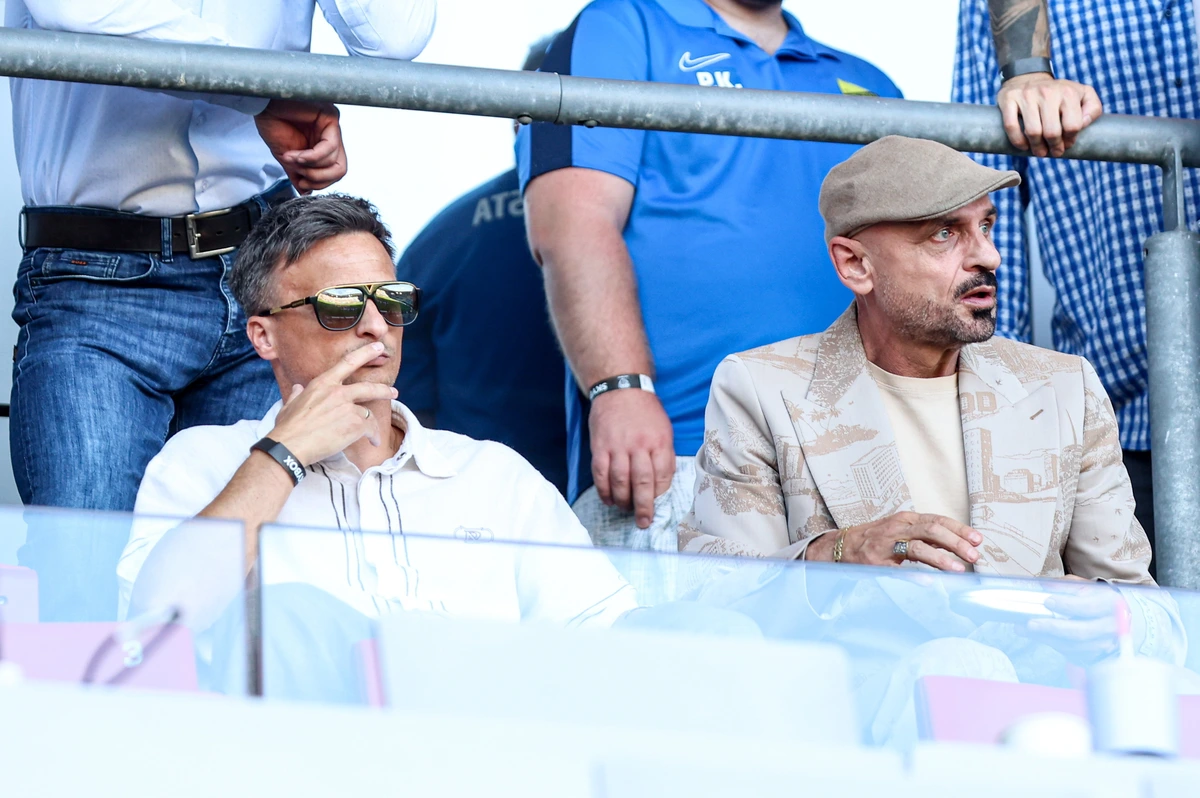 Sławomir Peszko i Wojciech Kwiecień Wieczysta Kraków