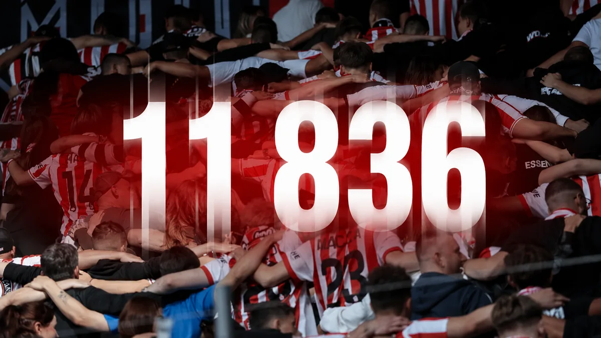 Średnia frekwencja na stadionie Cracovii po 8 kolejkach 2026
