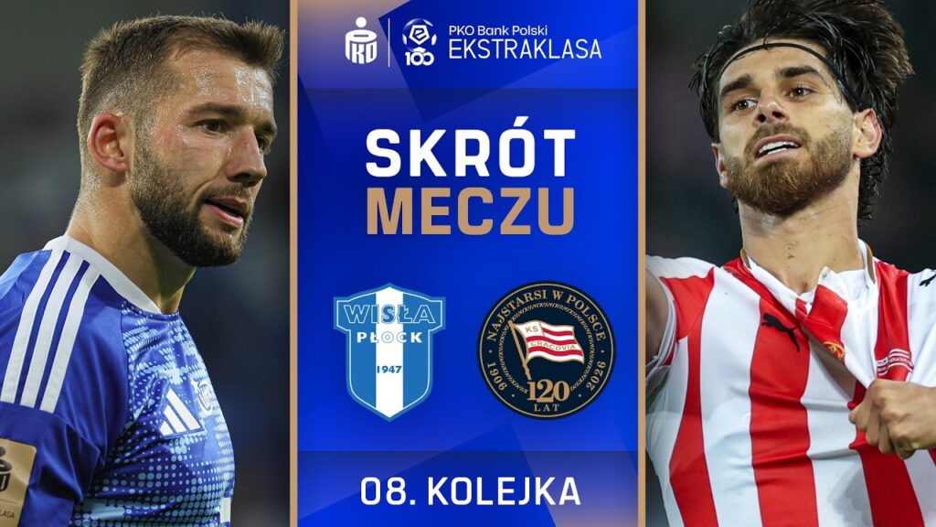Wisła Płock - Cracovia skrót meczu wideo