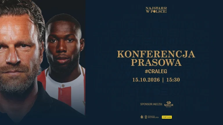 konferencja przed meczem cracovia - legia, Berte i Grzelak