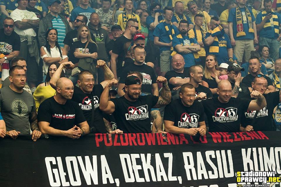 Arka Gdynia i Cracovia – kibice