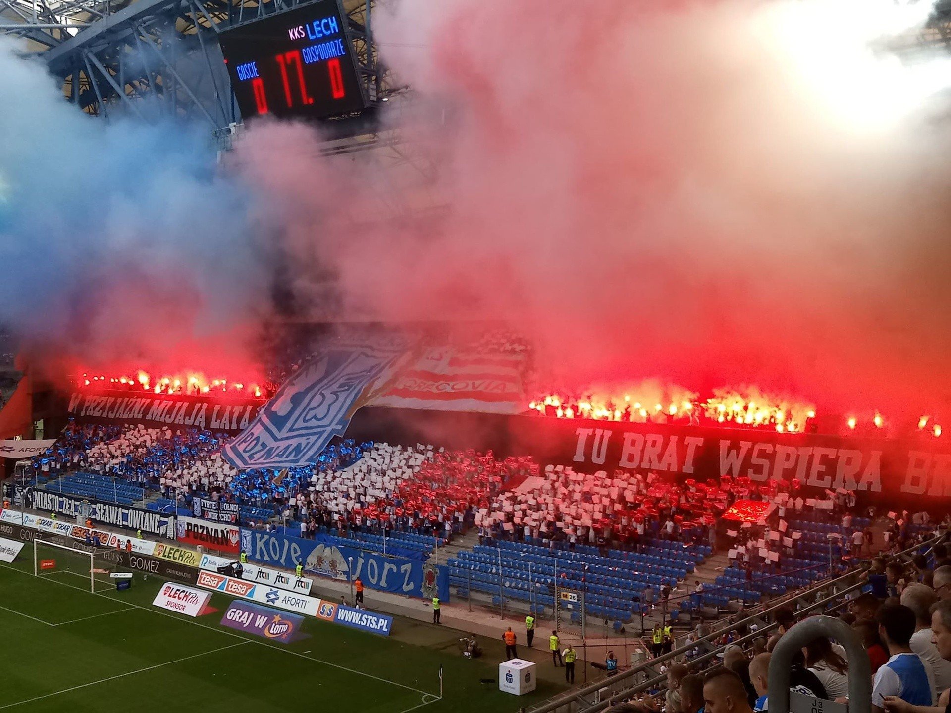 Lech Poznań i Cracovia – kibice