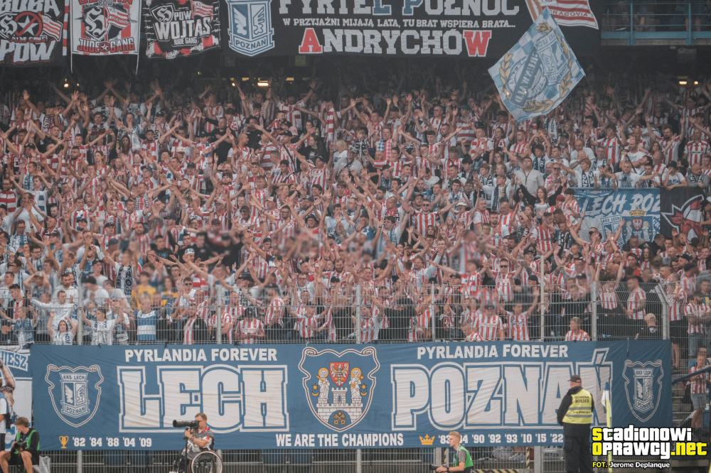 Lech Poznań i Cracovia – kibice